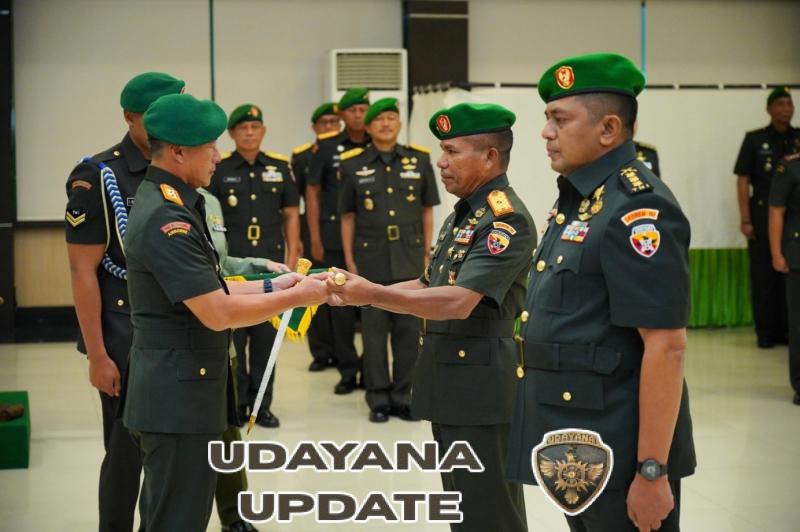 Tongkat Komando Bergeser, Pangdam IX/Udayana Pimpin Sertijab Danrem 161/WS