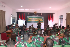 Latihan Teritorial Kodim Kupang Fokus pada Taktik Gerilya Blok Operasi