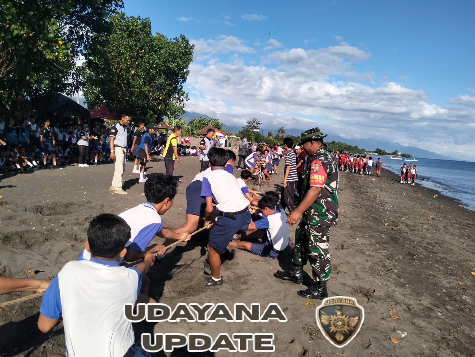 Lewat Aksi Sosial di Sekolah, Babinsa Buktikan Komitmen TNI dalam Membangun Generasi Peduli Lingkungan