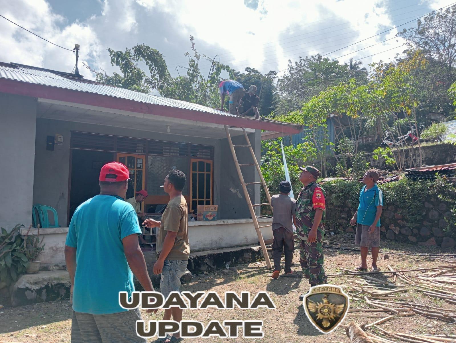 TNI AD Hadir di Tengah Warga, Babinsa Detusoko Barat Laksanakan Monitoring dan Komsos