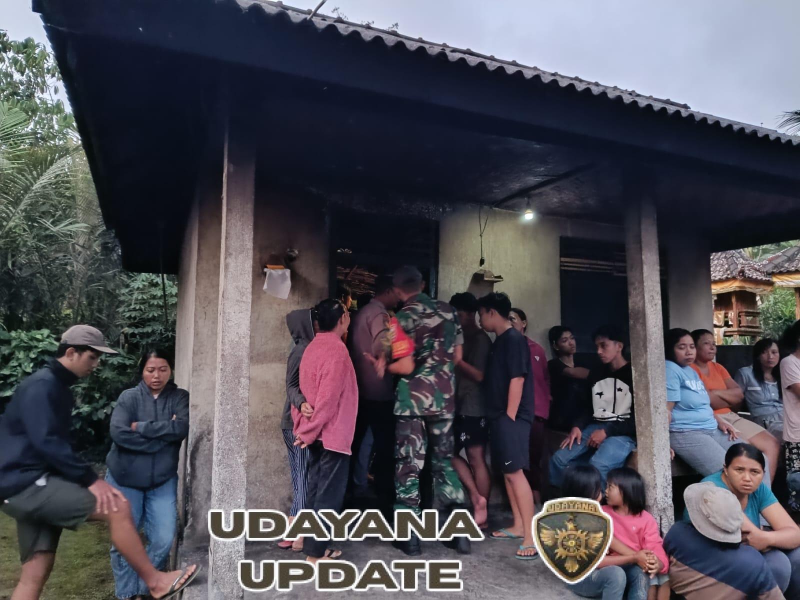 Tragedi Gantung Diri, Babinsa 1623-03/Rendang Langsung Menyambangi Lokasi