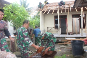 Warga Lansia Banjar Jungut Dapat Rumah Layak Berkat TMMD 125