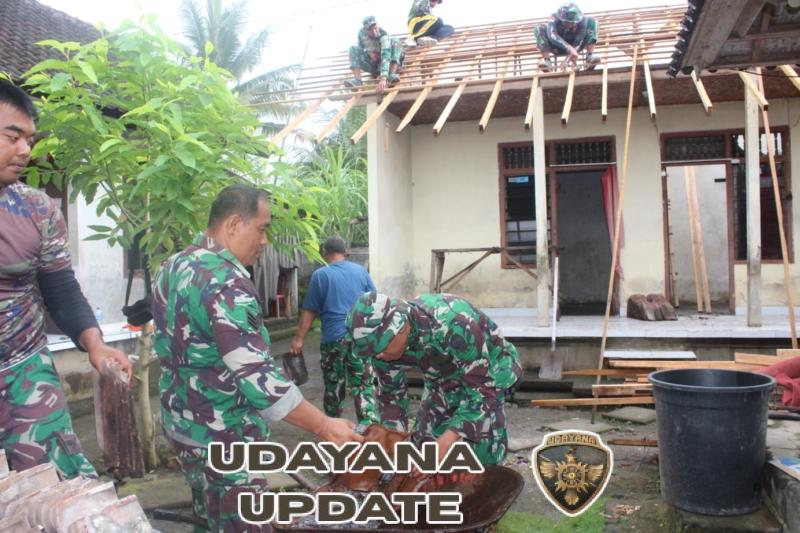 Warga Lansia Banjar Jungut Dapat Rumah Layak Berkat TMMD 125
