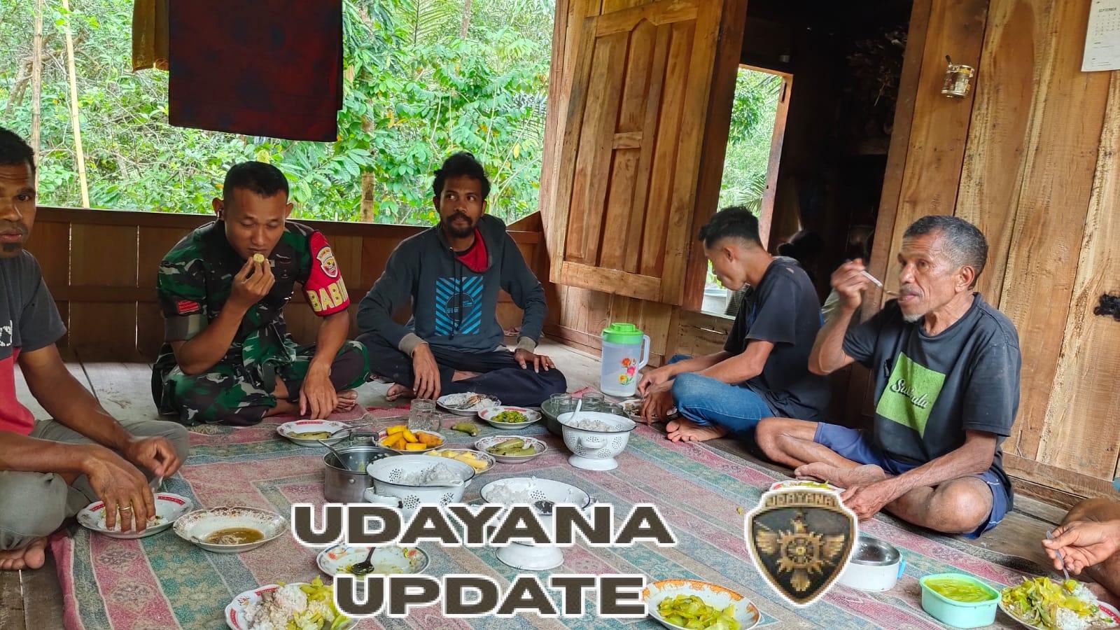 TNI Hadir di Tengah Masyarakat: Babinsa Watunggere Ajak Warga Jaga Kamtibmas