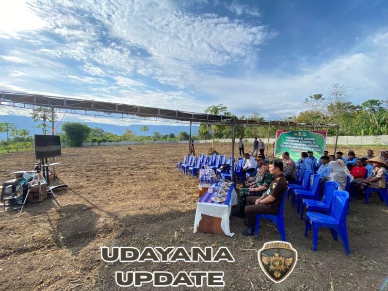 Dukung Swasembada Pangan, Dandim dan Kapolres Alor Tanam Jagung di Pailelang