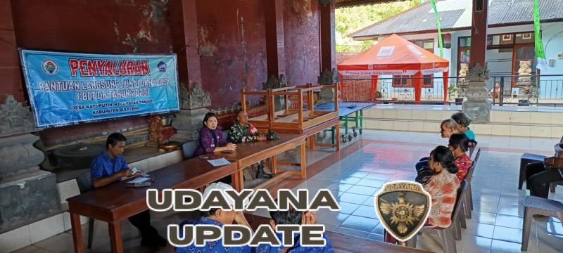 Sertu Sukarmayasa Hadir Pastikan BLT Juli 2025 Tepat Sasaran