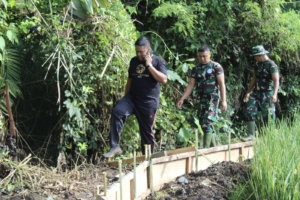 Sinergi Perbekel dan TNI Wujudkan Akses Pertanian Lebih Baik di Desa Batuan