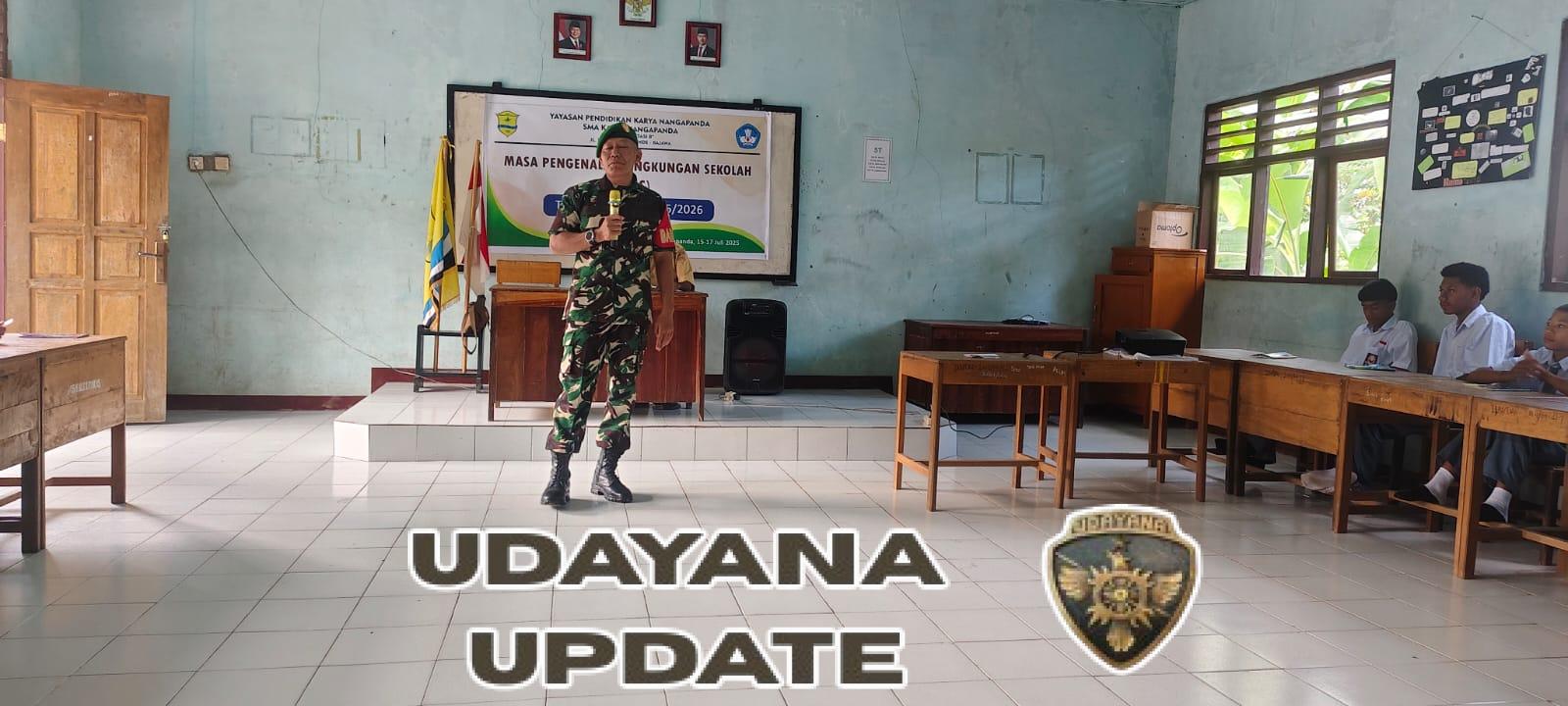 Pendaftaran TNI AD: Babinsa Ende Gelar Penyampaian Teknis di SMA Karya