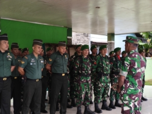 Dandim 1613 Ingatkan Prajurit TNI untuk Tetap Dekat dengan Rakyat dan Tugas Pokok