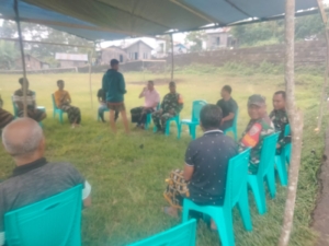 Pererat Kemanunggalan TNI dan Rakyat, Babinsa Koramil 1602-01/Ende Hadiri Seremonial Adat