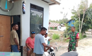 Komsos Humanis Babinsa Kodim 1602/Ende Disambut Hangat Masyarakat Ma’ukaro