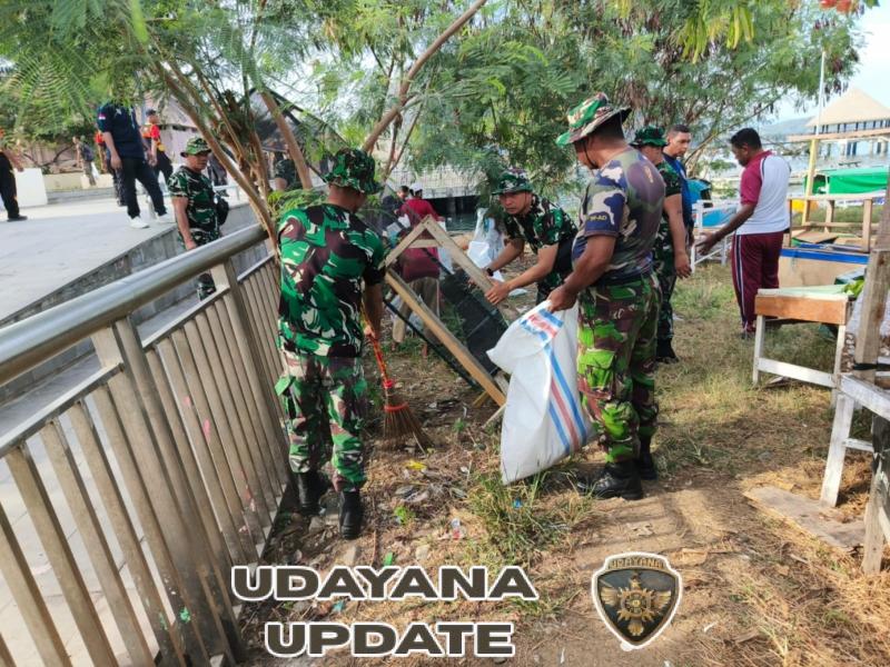 Dandim 1612/Manggarai Ajak Masyarakat NTT Bersatu Demi Laut Bersih dan Lestari