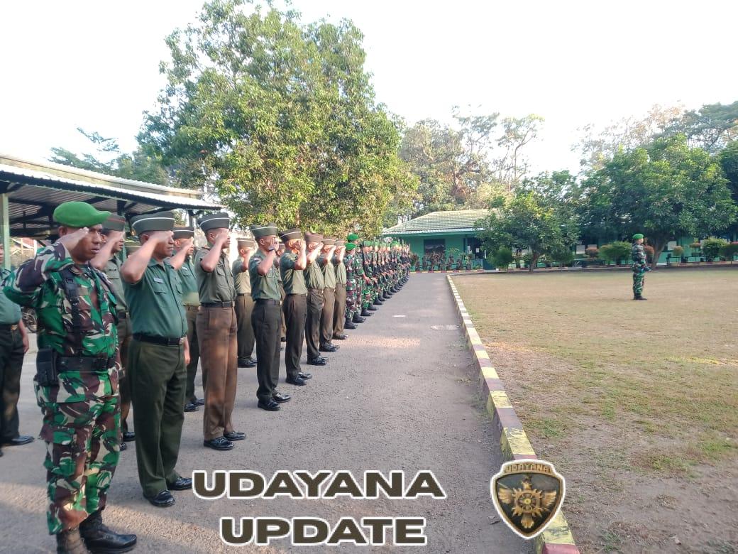 Amanat Kasdim di Upacara Bendera: Disiplin dan Citra Satuan sebagai Prioritas Utama