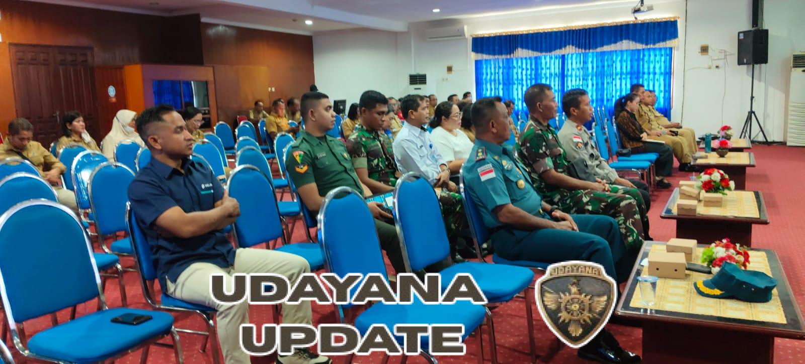 Babinsa Kodim 1602/Ende Bersinergi dengan Pemkab Ende untuk Sukseskan HUT Kemerdekaan