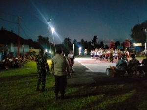 Babinsa Batukandik: Pordes Jadi Momentum Untuk Mempererat Hubungan dan Sinergi Desa