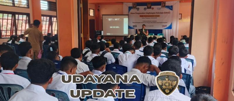 Wujud Kepedulian TNI, Babinsa Kodim 1602/Ende Hadir Beri Materi Kebangsaan untuk Pelajar