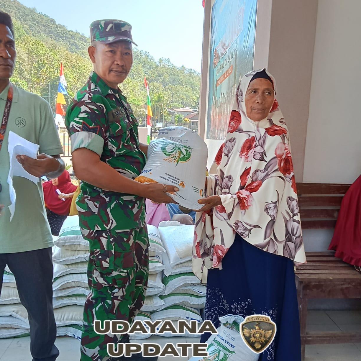 Sinergi TNI dan Pemdes Pastikan Bantuan Pangan Tepat Sasaran