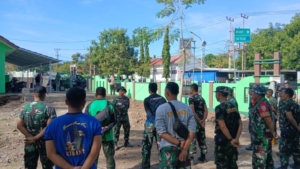 Jelang Peresmian, Koramil 11/Kayangan Terus Berbenah