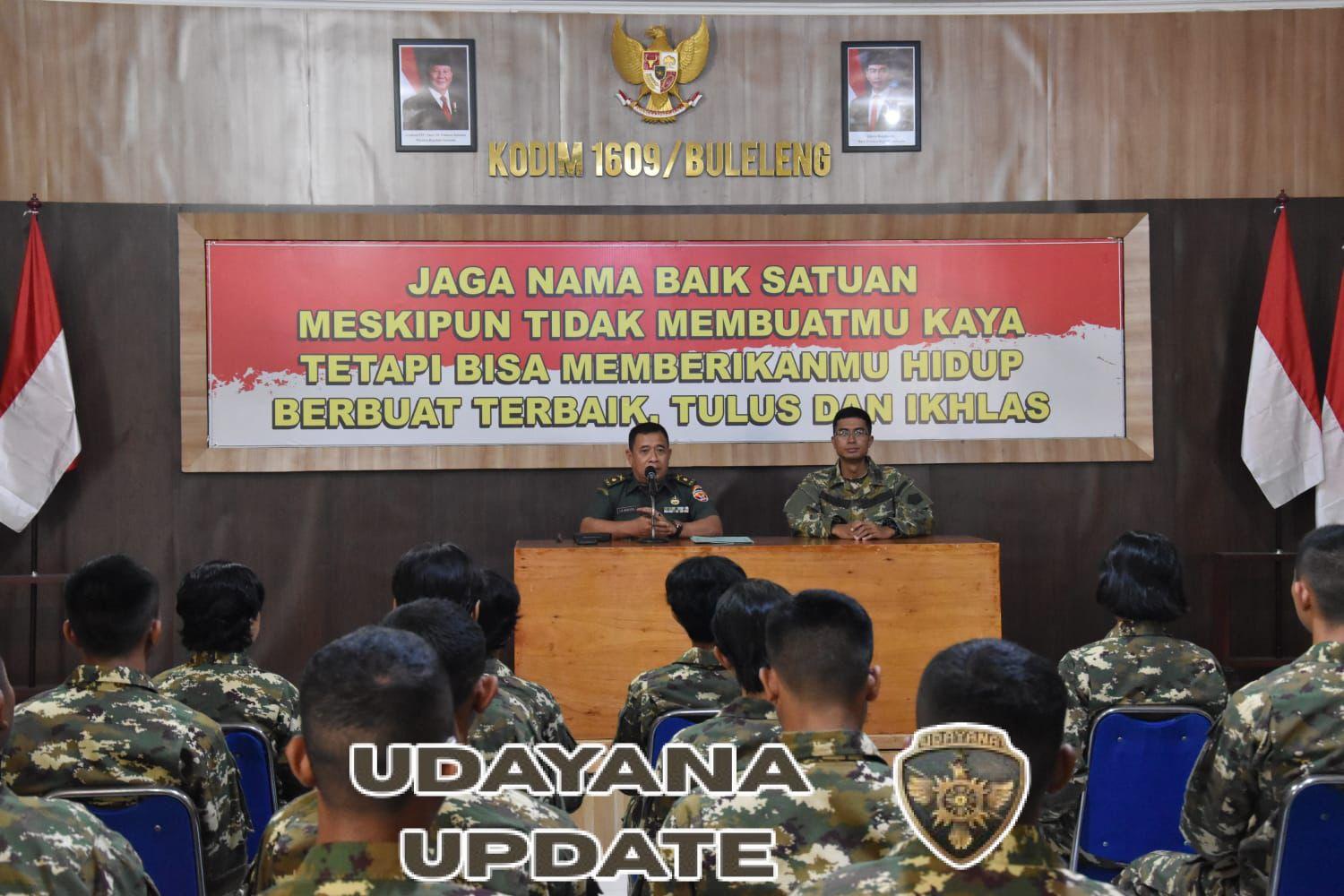 Pengenalan Posko & Penyambutan SPPI Batch 3, Kodim Buleleng Siap Dukung Pengabdian di Lapangan