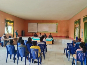 Pendampingan Babinsa pada Kegiatan BLT di Demon Pagong