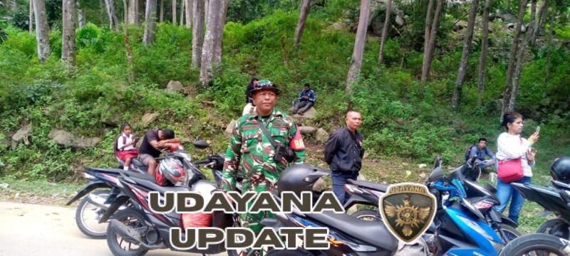 Wujudkan Kamtibmas, Babinsa 1602-02/Wolowaru Gelar Monitoring Wilayah dan Komsos