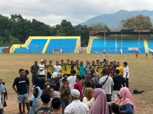 Dandim dan Kapolres Alor Tinjau Keamanan dalam Persiapan Turnamen Bupati Cup 2025