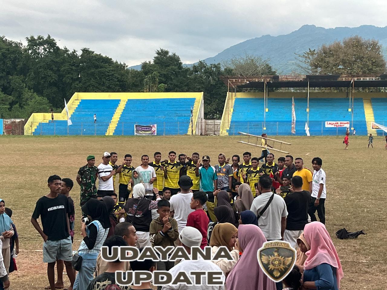 Dandim dan Kapolres Alor Tinjau Keamanan dalam Persiapan Turnamen Bupati Cup 2025