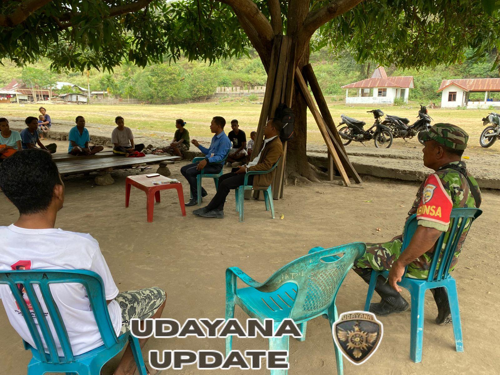 Babinsa Koramil 1602-04/Maurole Aktif Dengarkan Aspirasi Masyarakat