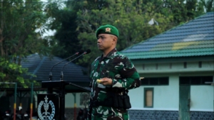Jam Komandan, Danyonif 742/SWY Suntik Semangat dan Motivasi Prajurit