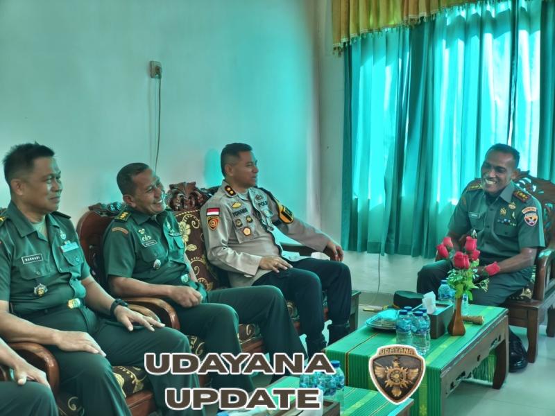 Kapolres Kunjungi Makodim 1613/Sumba Barat, Dandim Sambut Hangat dalam Silaturahmi