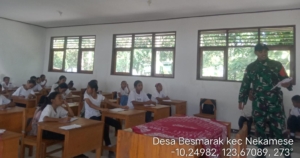 Serda Yosua Latih Disiplin dan Bersihkan Lingkungan Sekolah untuk Pelajar