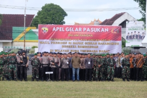 Apel Gelar Pasukan Siap Amankan Wapres Gibran di NTB