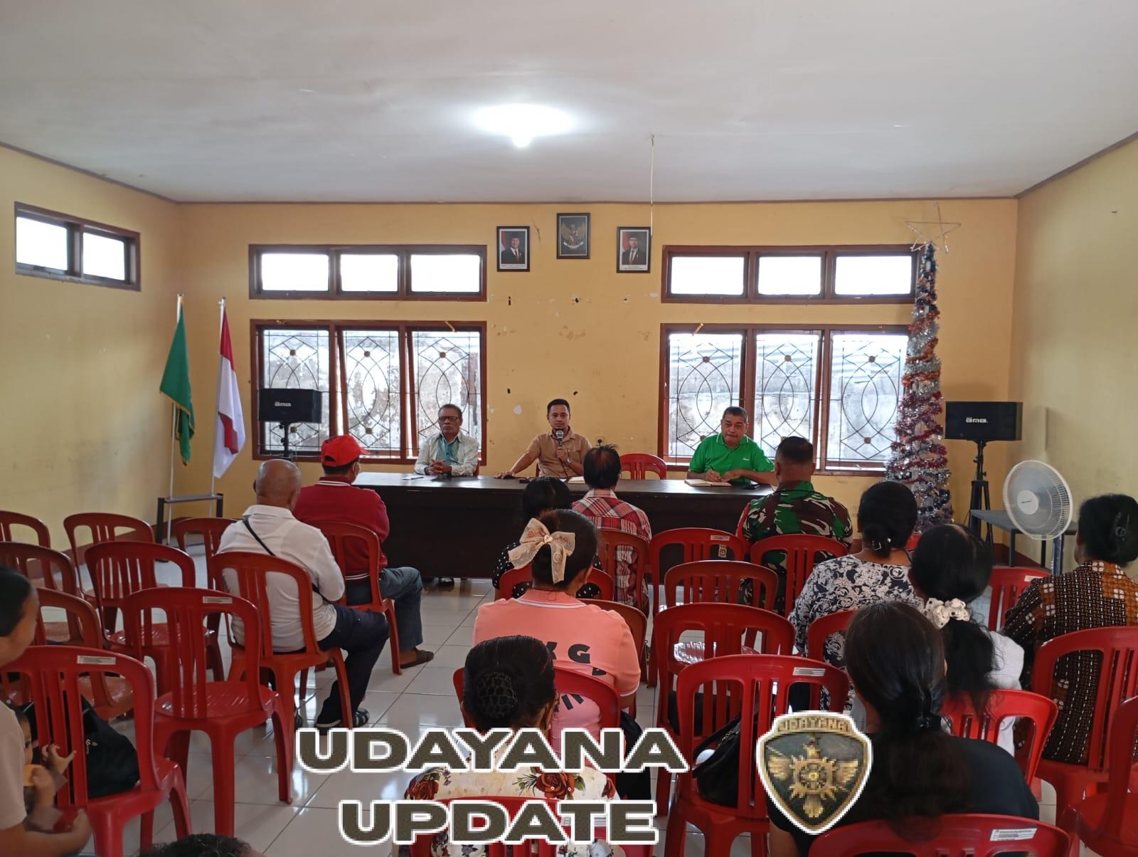 Babinsa Koramil 1603-01/Alok Perkuat Sinergi dengan Masyarakat Kota Baru dalam Pertemuan Rutin