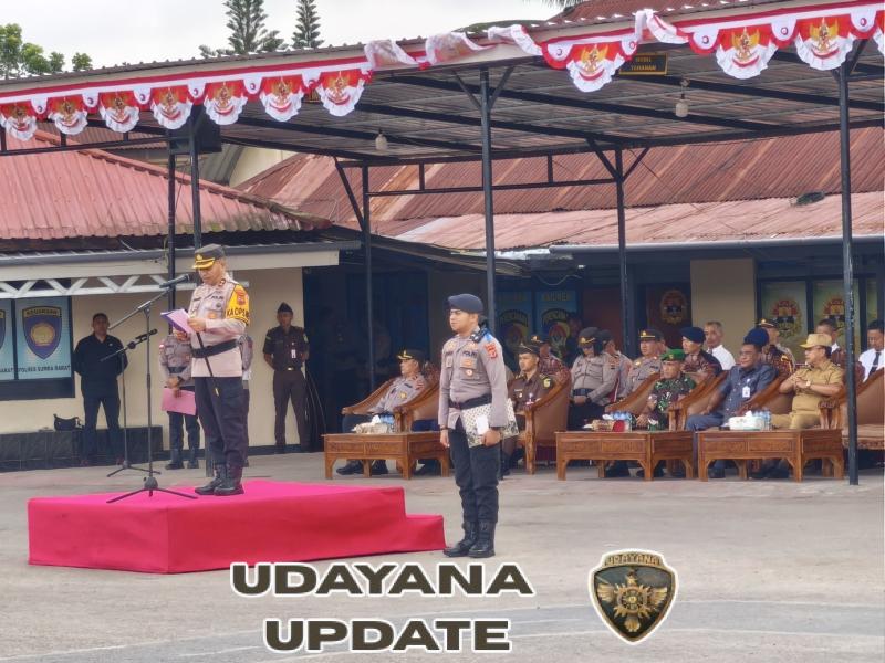 Sinergi TNI-Polri: Dandim 1613/Sumba Barat Ikuti Apel Gelar Pasukan Operasi Patuh Turangga 2025