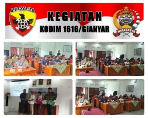 Babinsa Koramil 1616-01 Gianyar Sinergi Bersama Mahasiswa Hukum Udayana Tingkatkan Pemberdayaan Desa