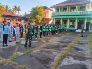 Tak Hanya Akademik: SMK Istiqlal Patas Gandeng Koramil Gerokgak Kuatkan Mental dan Fisik Siswa Lewat LKBB