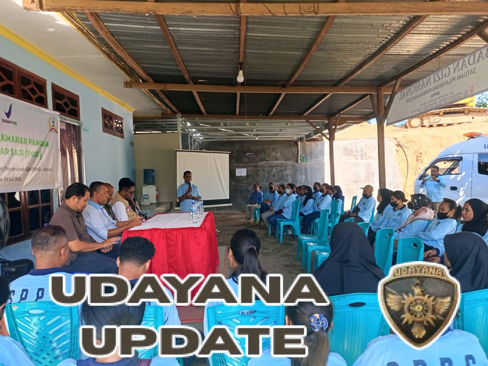 Danramil Sosialisasi Hadiri Rapat Program Makan Bergizi Gratis di Kelurahan Lokoboko