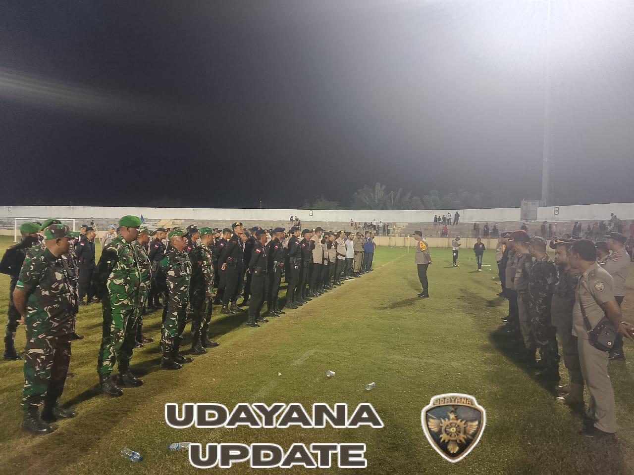 Turnamen Sepak Bola Antar Kecamatan Dimulai, Aparat Kawal Ketat Jalannya Pertandingan