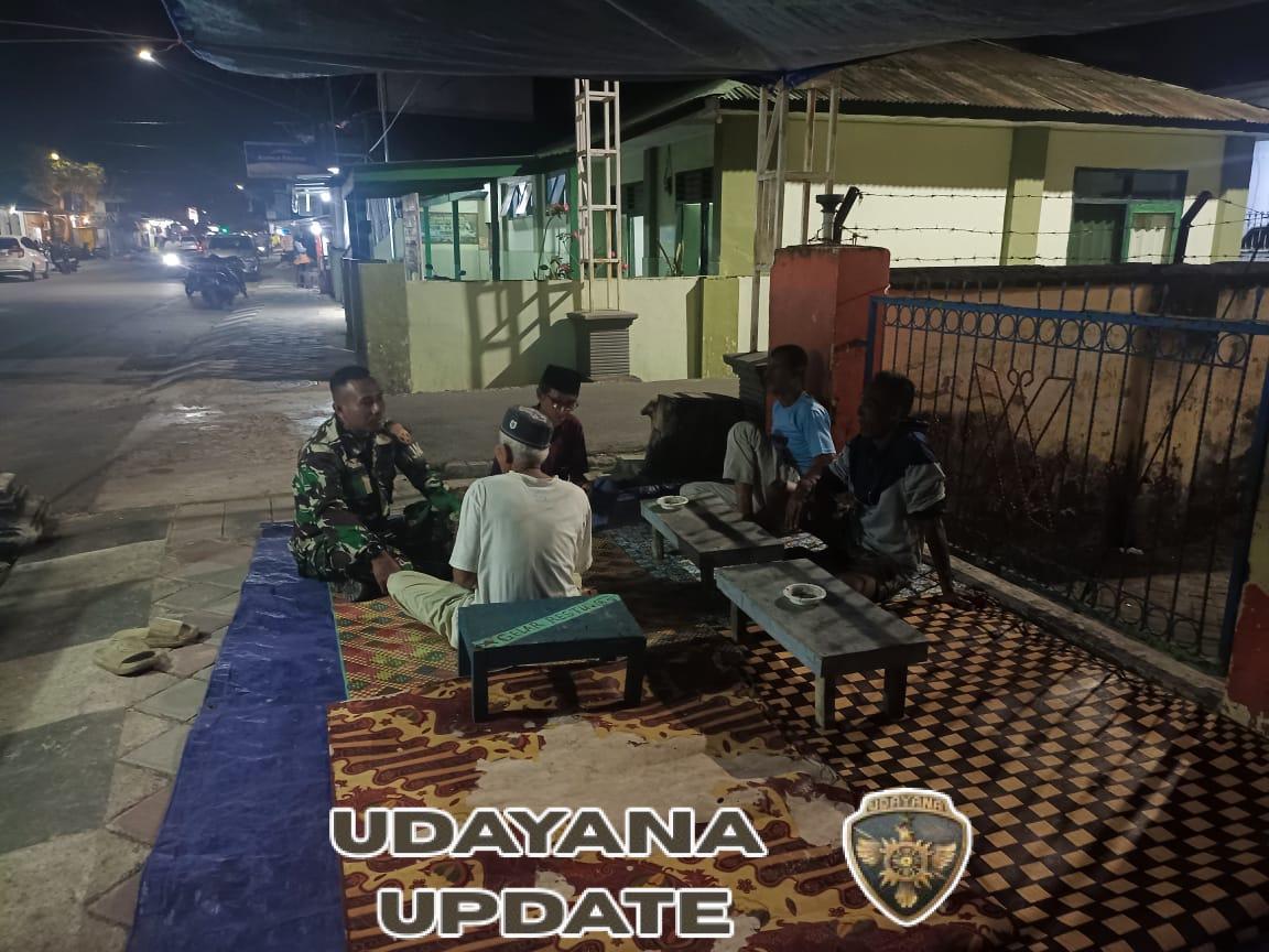 Koramil Taliwang Gelar Patroli Malam, Piket Pastikan Situasi Kondusif