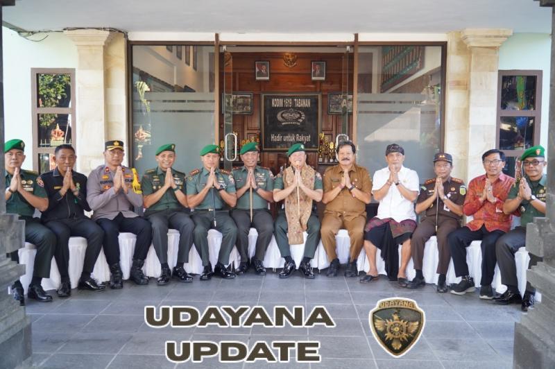 Sinergi TNI dan Pemerintah Daerah Ditekankan Pangdam IX/Udayana dalam Kunker ke Tabanan