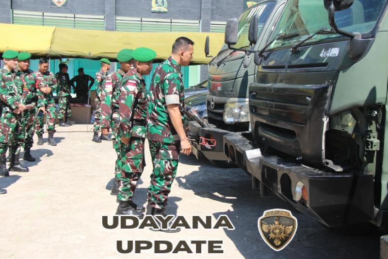 Kunjungan Kerja Pabandyaops Sopsdam IX/GN ke Satgas Pamtas RI-RDTL Yonif 741/GN dalam Wasgia Binsat 2025