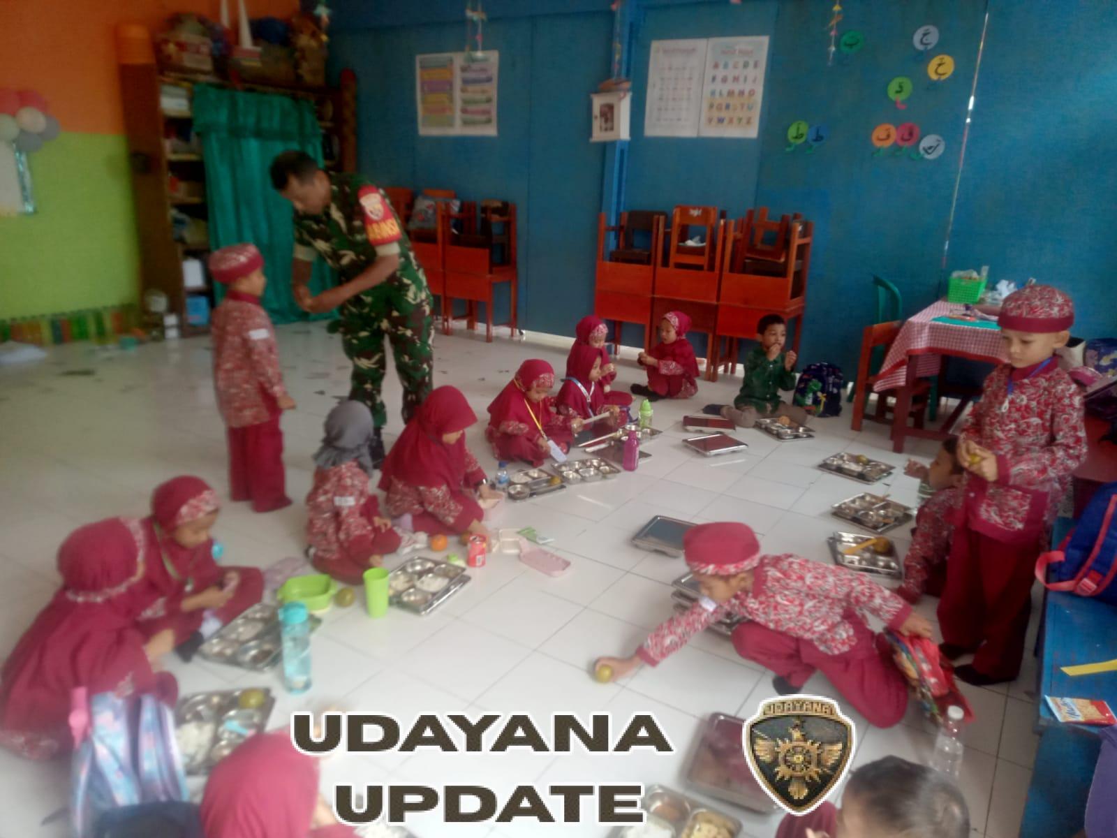 Kodim 1602/Ende Bersama Sekolah Tingkatkan Gizi Anak dengan Program Makan Bergizi