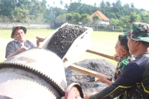 Lettu Cpl Nyoman Prajana: Komitmen Tuntaskan Sasaran Fisik TMMD di Hari ke-4