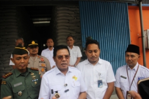 Dandim 1615/Lotim Resmikan Penyaluran Bantuan Pangan untuk Juni–Juli 2025