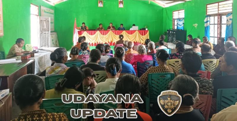 Babinsa Koramil 1618-02/Miobar Aktif Dukung Perencanaan Pembangunan dan Kesehatan Desa