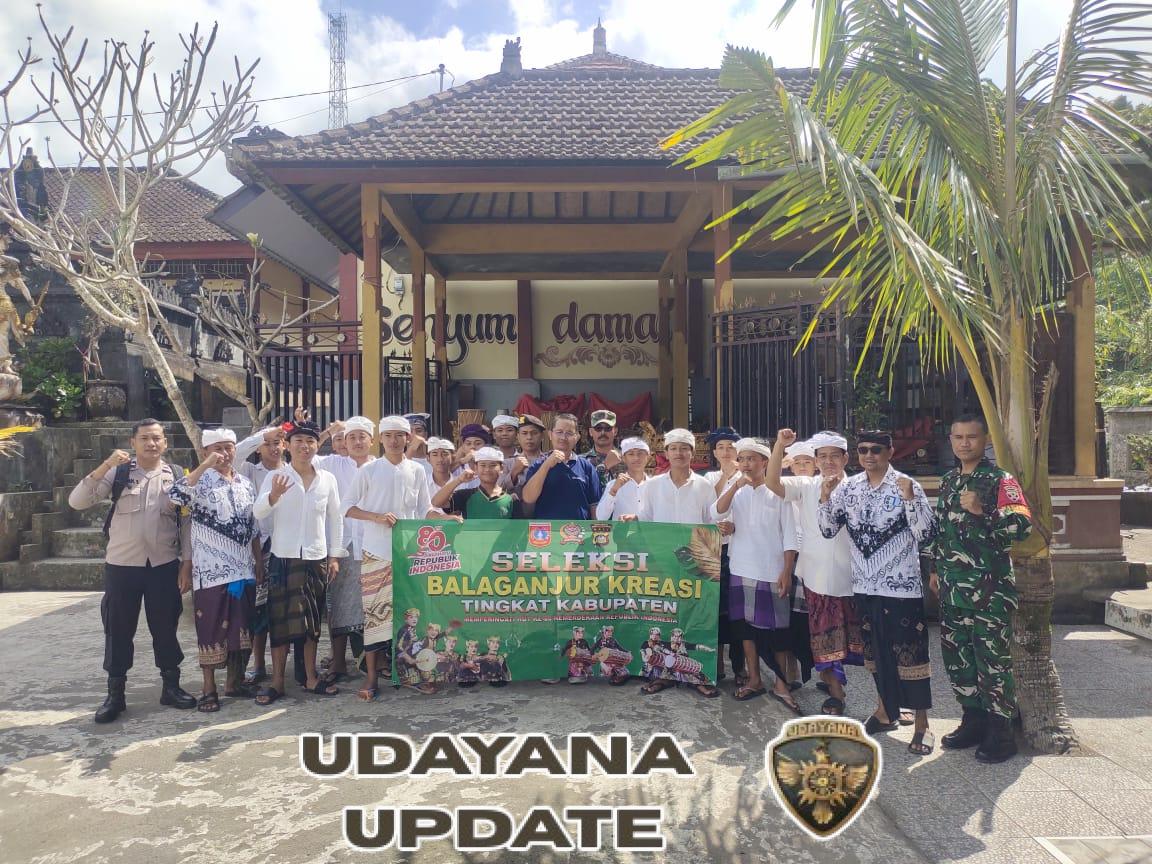 Babinsa 1623-03/Rendang dukung lomba balaganjur kreasi sebagai wahana meningkatkan kreativitas dibidang kesenian