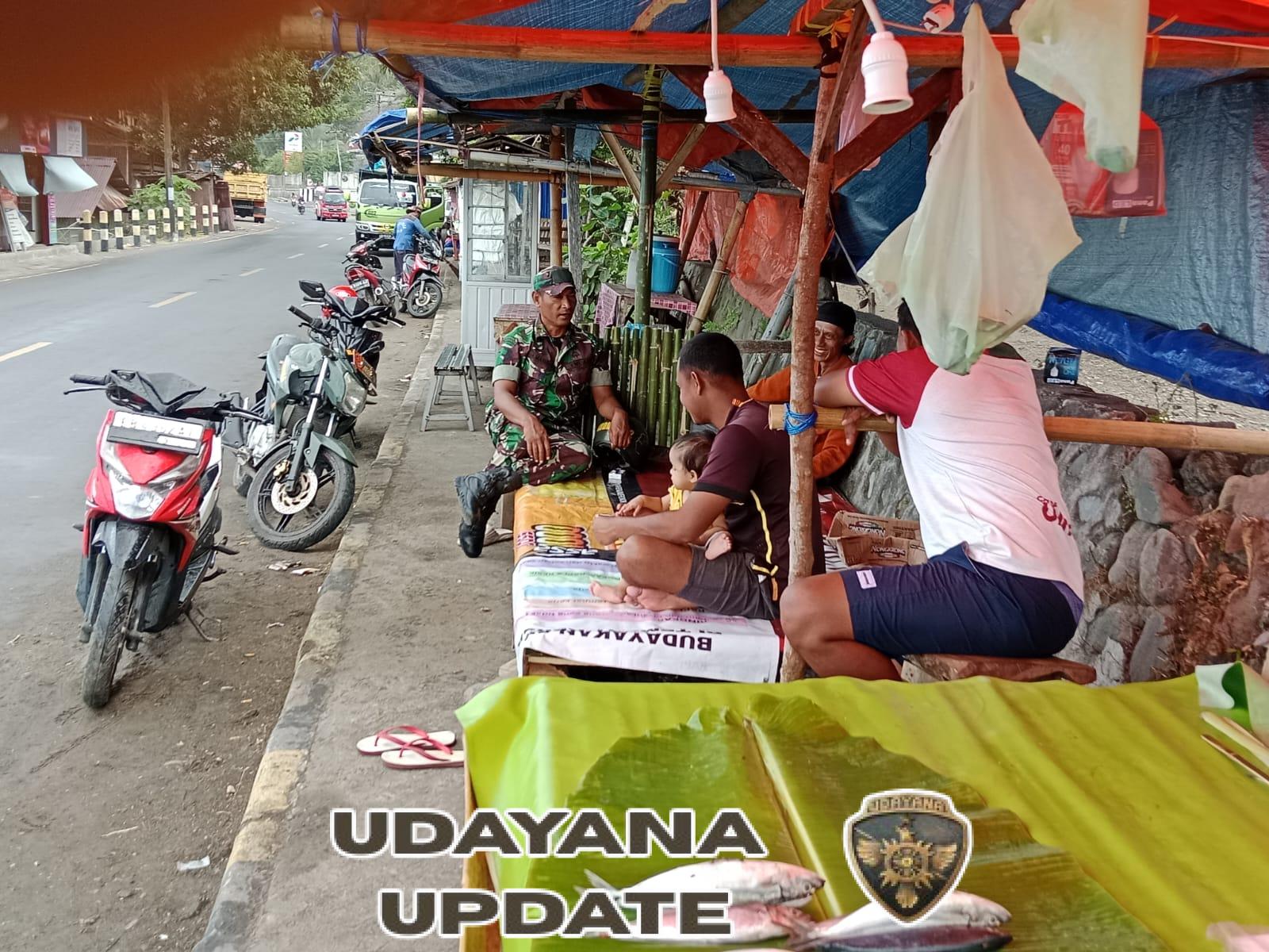 Komsos dan Pamwil Babinsa Ende Utara Berjalan Lancar, Masyarakat Antusias Ikut Serta