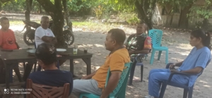 Babinsa Koramil Maurole Awasi Keamanan Pasca Komsos di Dusun Wolo Bele