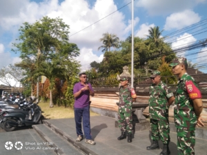 Babinsa SMAN 1 Ubud Tekankan Pentingnya Bela Negara dan Wawasan Kebangsaan