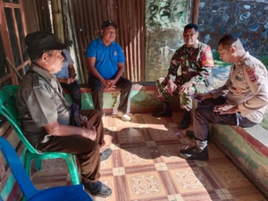 Koramil 03/Datusoko dan Polsek Detusoko Sinergi Jaga Keamanan Wilayah Binaan Desa Wolomasi